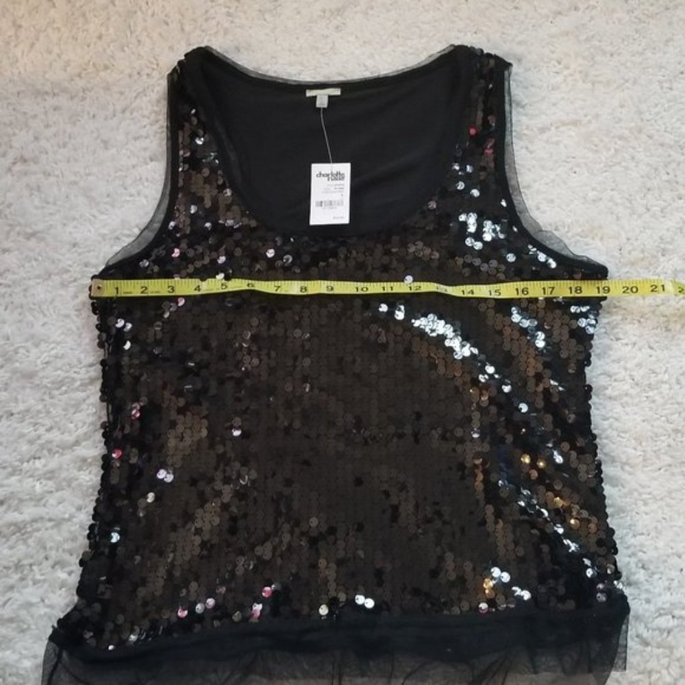Sequined Tank Top - Picture 6 of 7